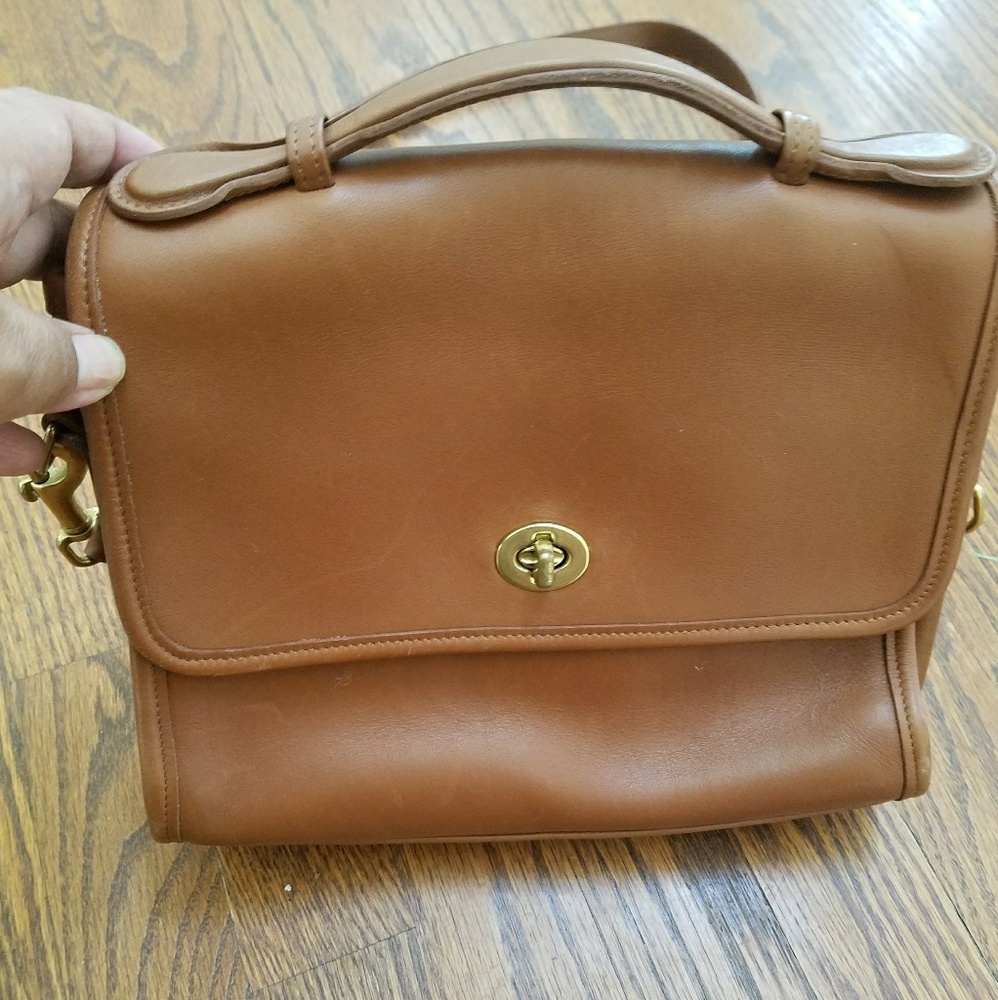Vintage Coach Court bag